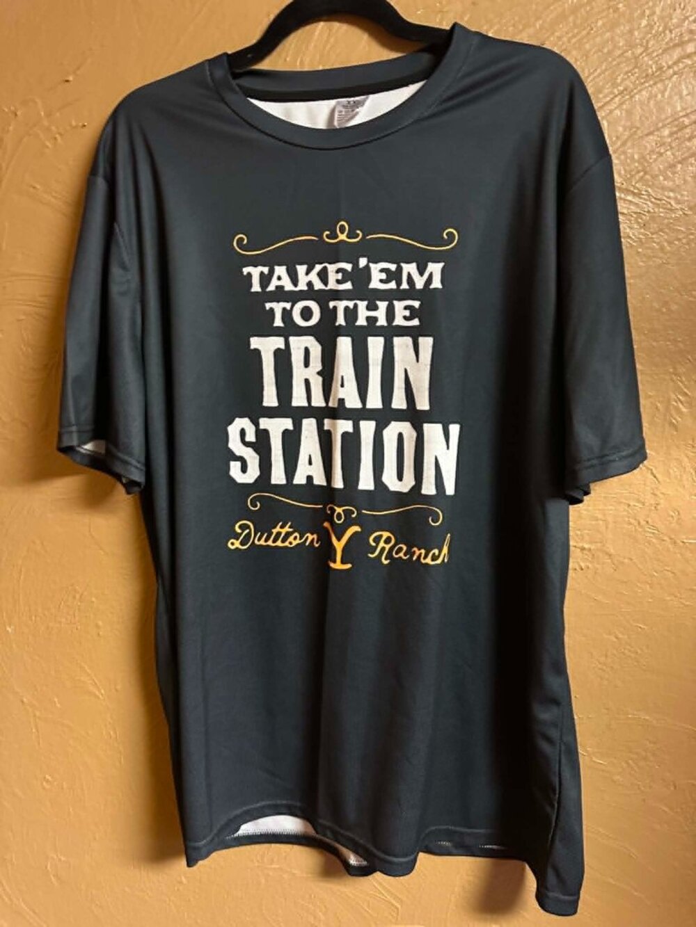 Take 'Em To The Train Station Dutton Y Ranch Unisex XXL Tee Tshirt #205